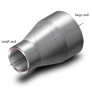Concentric reducer